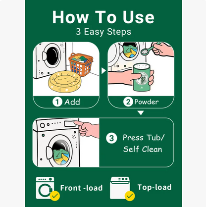 Pet Hair Dissolving Laundry Powder