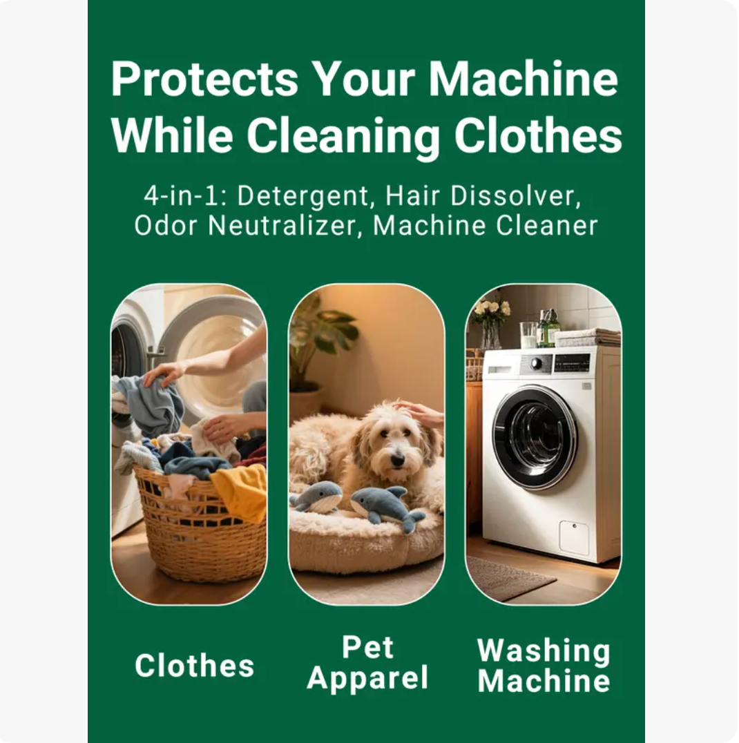 Pet Hair Dissolving Laundry Powder